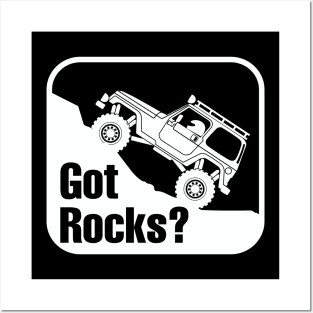 JEEP GOT ROCKS Posters and Art